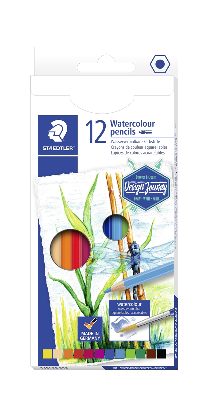 Staedtler Farveblyanter aquarell ass (12)