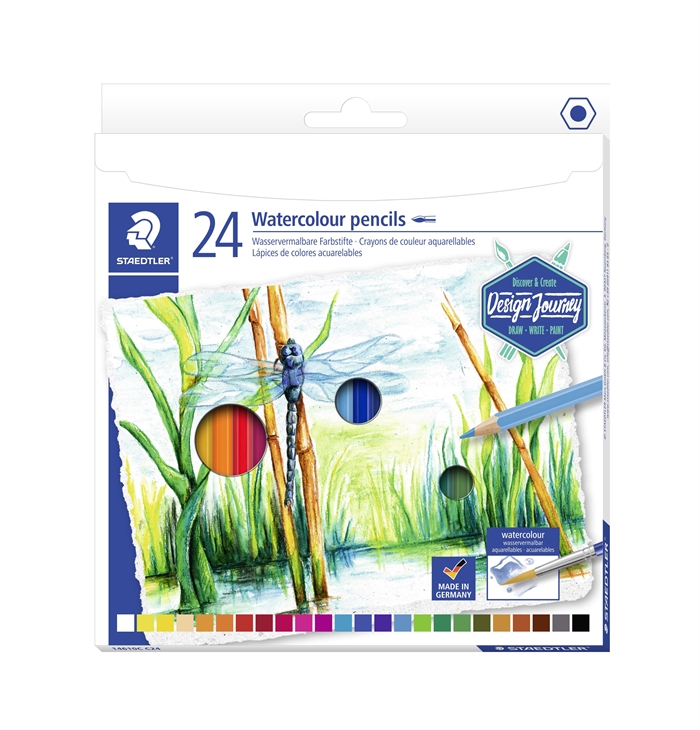 Staedtler Farveblyanter aquarell ass (24)