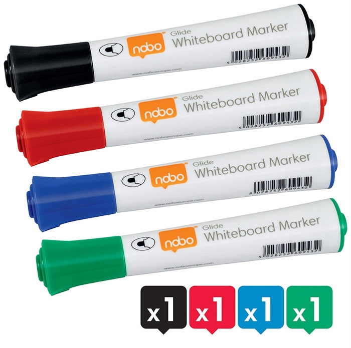 Nobo WB Marker Glide rund 3mm ass (4)