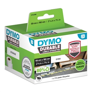 2112288, Rouleau étiquette Dymo pour Dymo 450, Dymo 450 Duo, Dymo 450  Turbo, Dymo 450 Twin Turbo, Dymo 4XL, Dymo Wireless