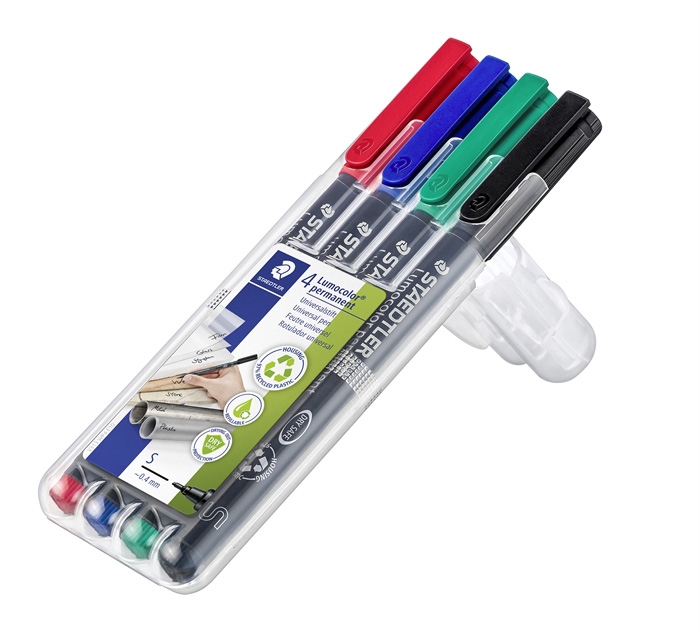 Staedtler Marker Lumocolor Perm 0,4mm ass (4)