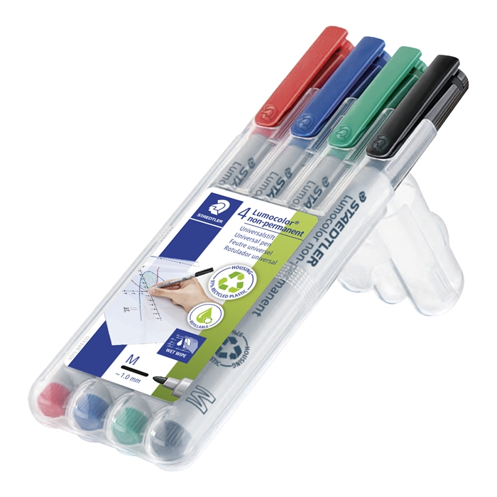 Staedtler Marker Lumocolor Non-P 1,0mm ass (4)