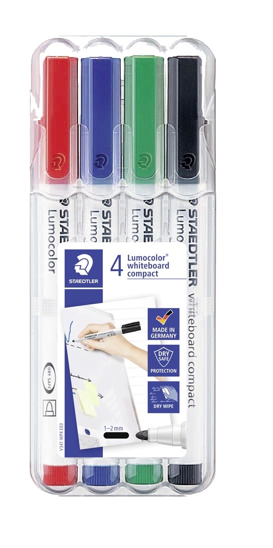 Staedtler WB Marker Lumocolor Compact ass (4)