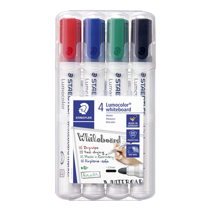 Staedtler WB Marker Lumocolor rund 2mm ass (4)