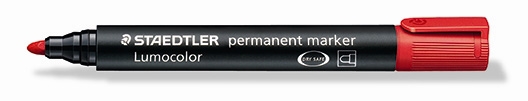 Staedtler Marker Lumocolor Perm rund 2,0mm rød