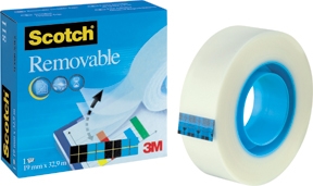 3M Tape Scotch Magic flytbar 19mmx33m