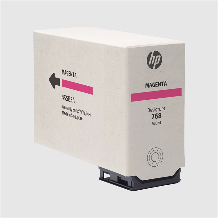 HP 768 Magenta 500-ml DesignJet blækpatron