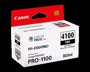 Canon Photo Black PFI-4100PBK - 80 ml blækpatron