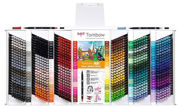 Tombow Marker ABT Dual Brush Pen indhold til display (864)