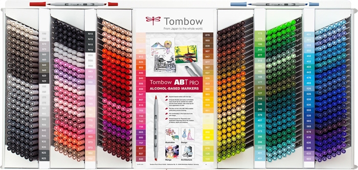 Tombow Marker alcohol ABT PRO indhold til display (864)