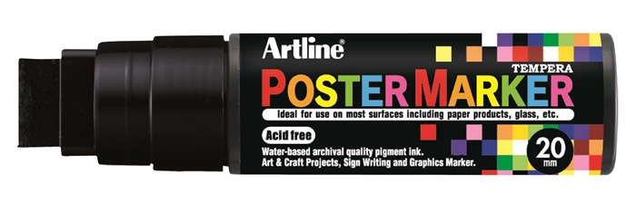 Artline Poster Marker 20 sort