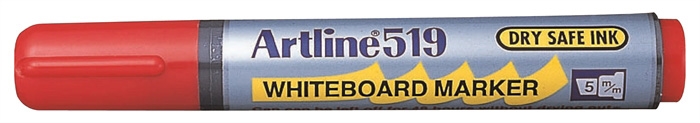 Artline Whiteboard Marker 519 rød