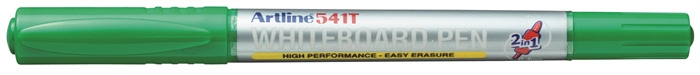 Artline Whiteboard Marker 541T 2-i-1 grøn