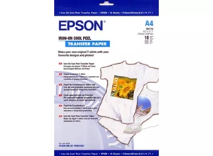 Epson Iron-on-Transfer Paper 124 g/m² - A4 - 10 ark