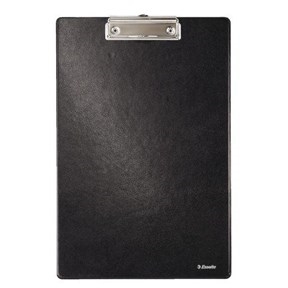 Esselte Clipboard u/forside PP A4 sort