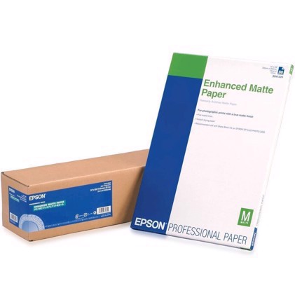 Download Epson Enhanced Matte Paper 192 g - 17 x 30,5 m | C13S041725