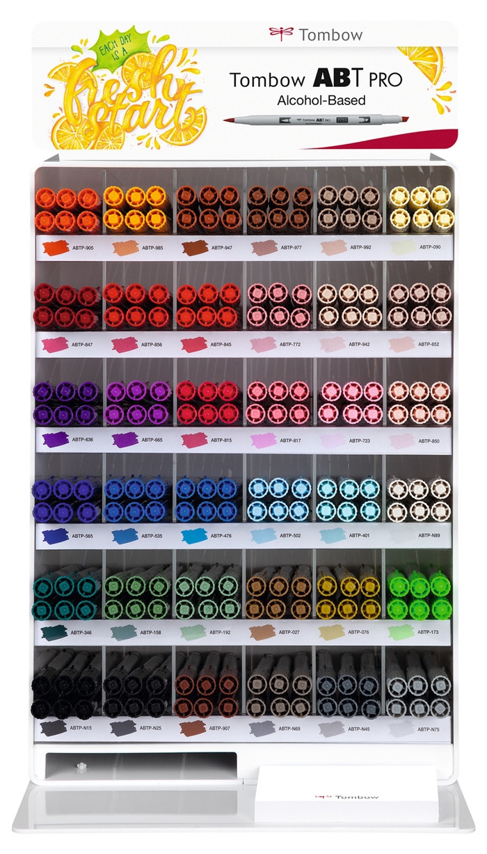 Tombow Marker ABT PRO etiketkit 4 til Modular display