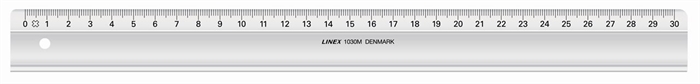 Linex skolelineal 30cm 1030M