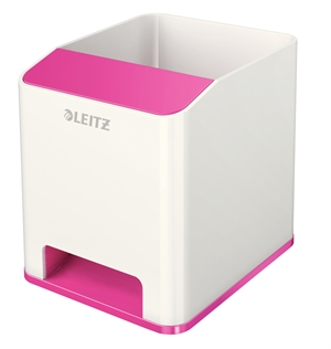 Leitz Penneholder Sound WOW hvid/pink