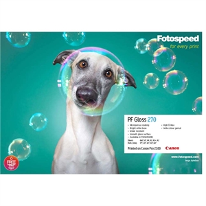 Fotospeed PF Gloss 270 g/m² - A2, 50 ark