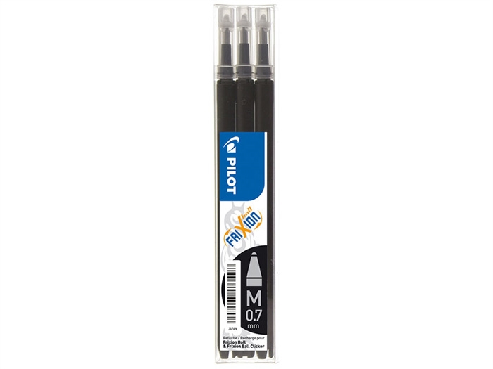 Pilot Frixion Clicker 0,7 refil sort (3)