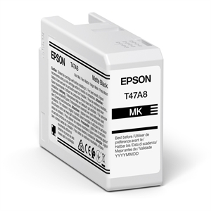 Epson Matte Black 50 ml blækpatron T47A8 - Epson SureColor P900