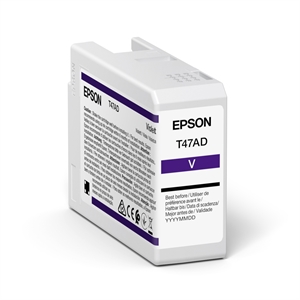 Epson Violet 50 ml blækpatron T47AD - Epson SureColor P900