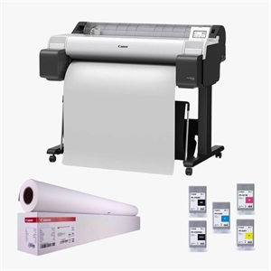 Canon POS TM 340 36" inkl. stand - Ekstra blæk og 1 rulle papir   