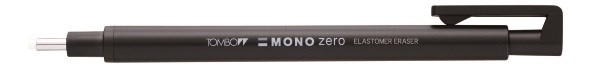 Tombow Viskelæder pen MONO zero ø2,3mm sort