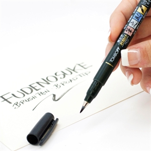 Tombow Marker Fudenosuke soft sort