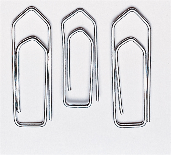 Oddy Paper Clips Nickel Plated - PC-50mm - Set of 10 Dibbi : :  Office Products