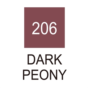 ZIG Clean Color Pensel Pen 206 Dark Peony