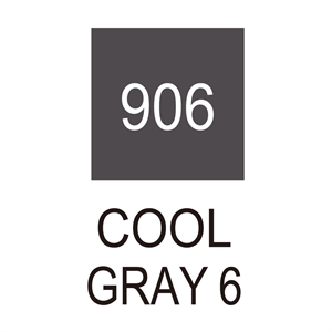 ZIG Clean Color Pensel Pen 906 Cool Gray 6