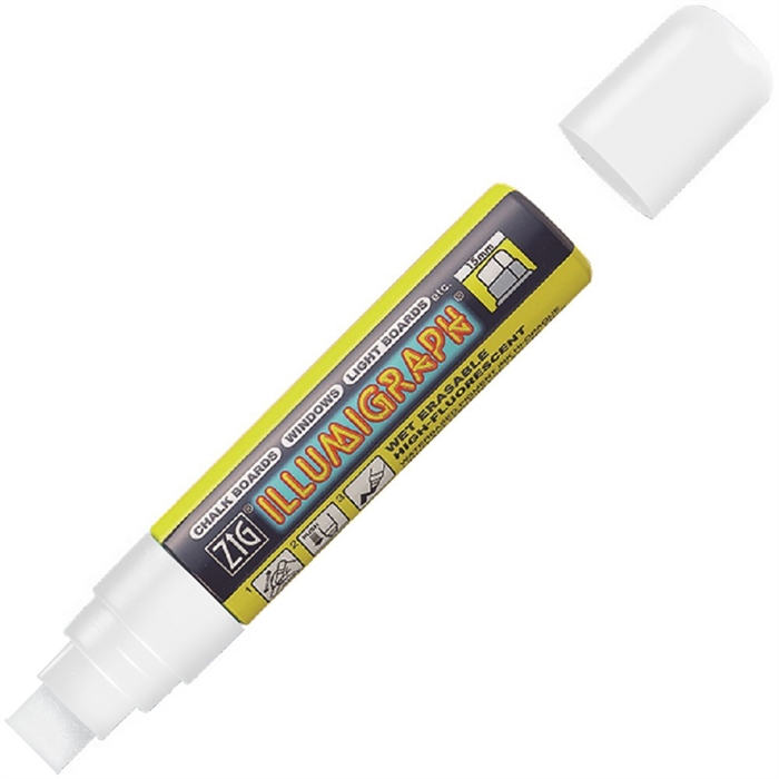 ZIG Marker Illumigraph 15mm hvid