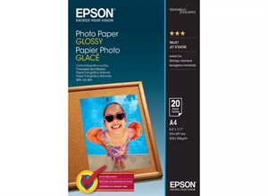 Epson Photo Paper Glossy  200 g/m² - A4 - 20 ark