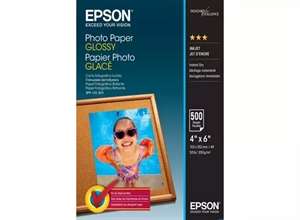 Epson Photo Paper Glossy 200 g/m² - 10x15cm - 500 ark