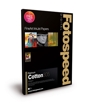 Fotospeed Platinum Cotton 305 g/m² - A3, 25 ark