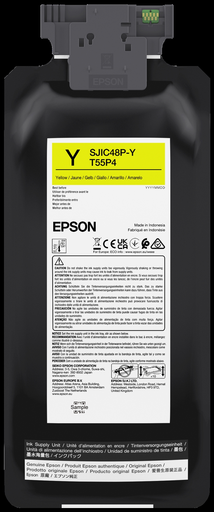 Epson Yellow blækpatron til Epson ColorWorks C8000